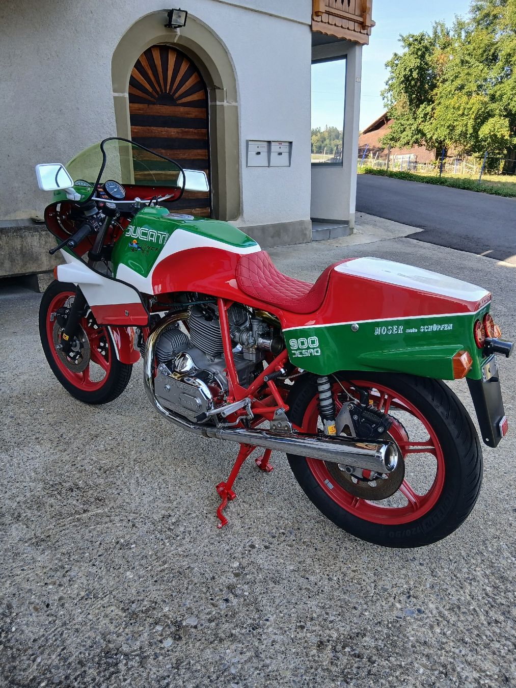 Ducati Route: Ducati 900 NCR Einzelstück..... – D'occasion à Leuzigen par Moserli1 3