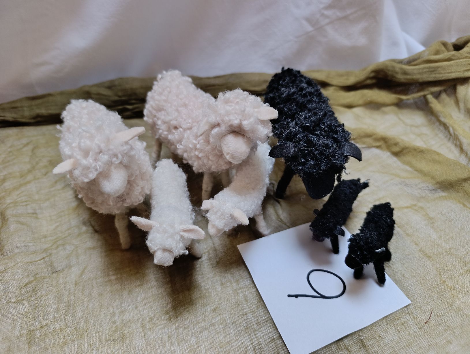 Figuren: Schwarzenberger Krippenfiguren 7 Schafe – Neu (gemäss Beschreibung) aus Oberarth von sil_9dfs 6