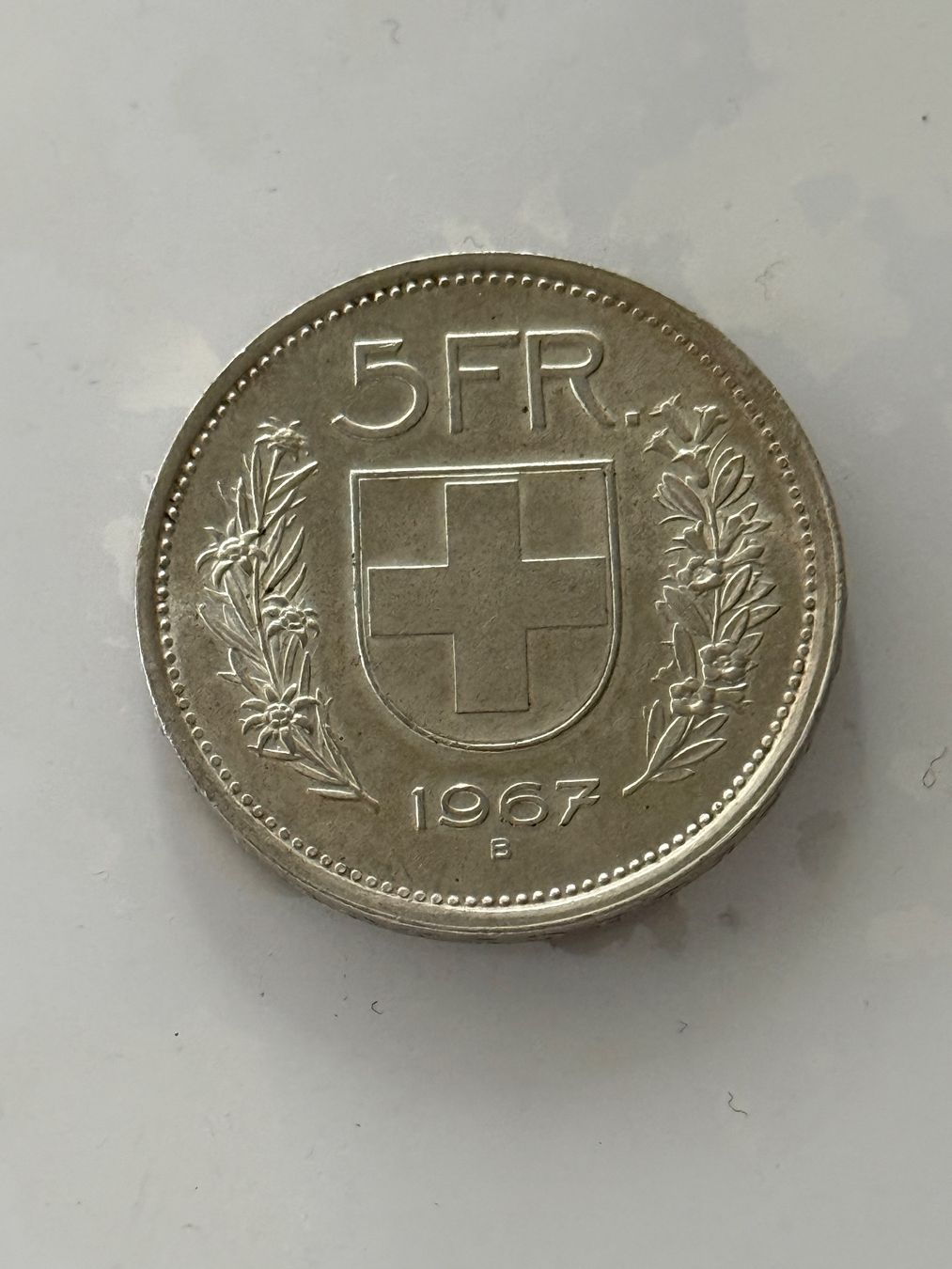 Tutti le monete: 5 Franken 1967  Silber – Usato da Wallisellen venduto da SWISS_SILVER1 1