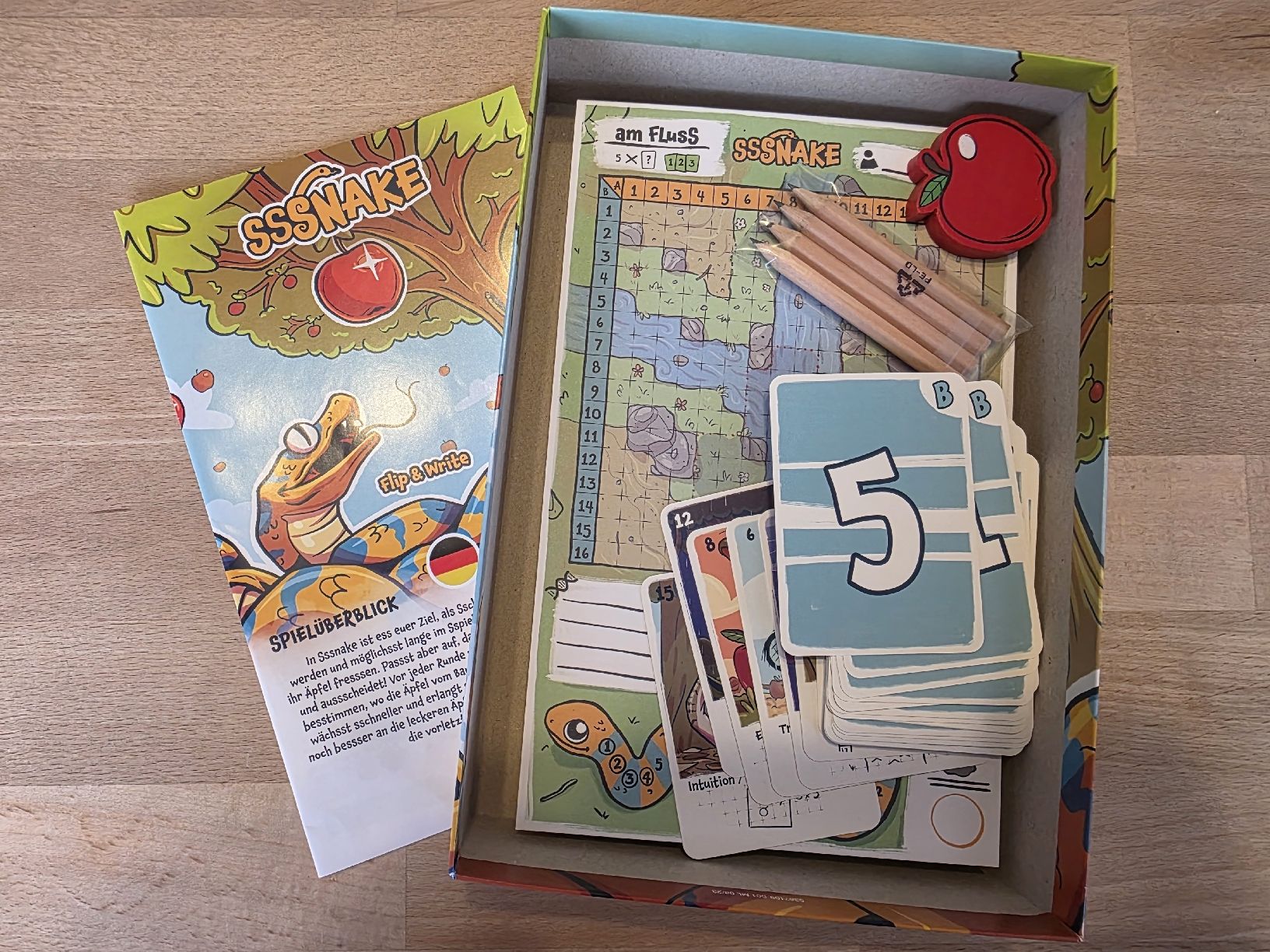 Jeux: Sssnake - Flip & Write – D'occasion à Oberstammheim par kuechenhelfer 2