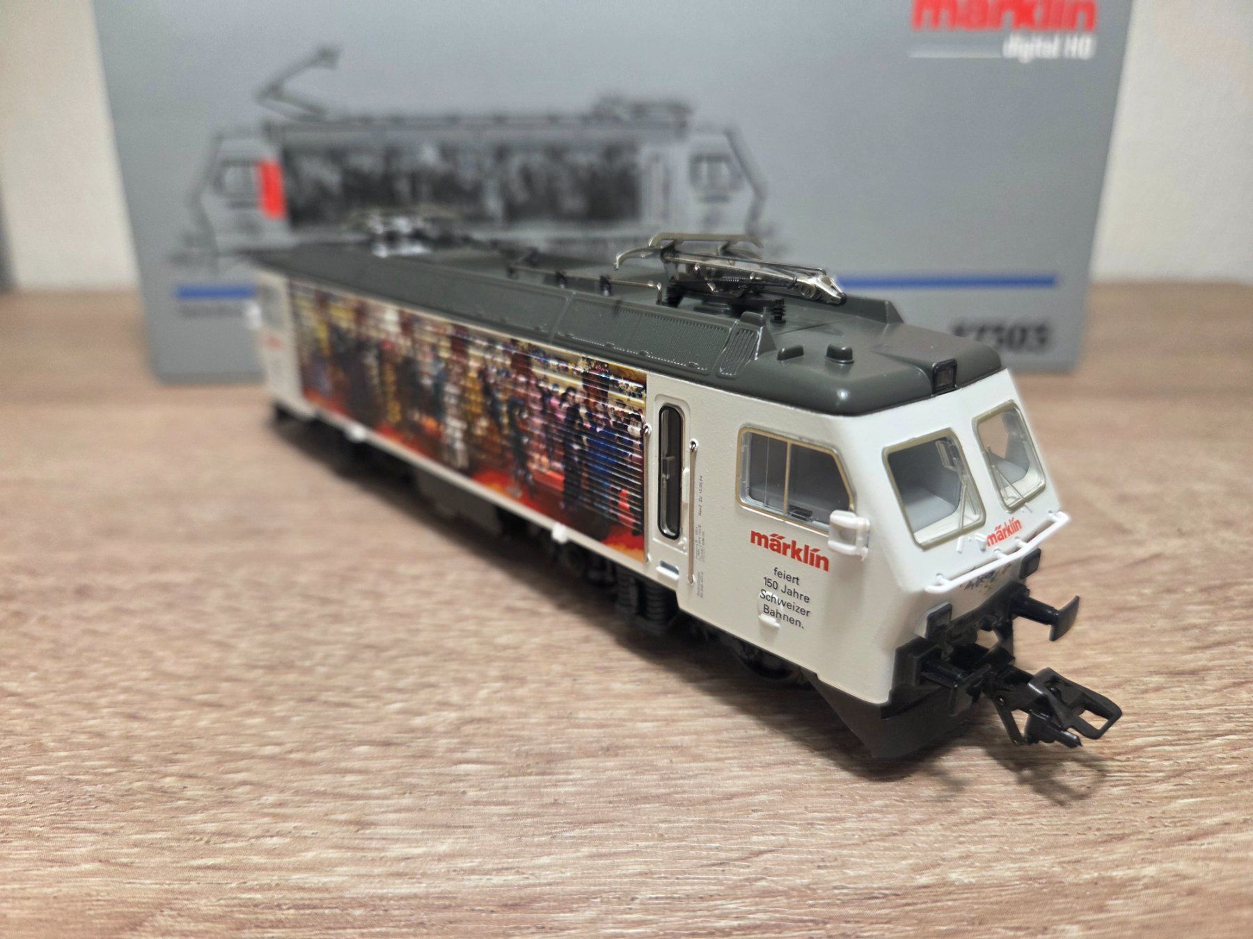 Märklin Modelleisenbahnen: Märklin 37303 E-Lok Re 446 SBB Digital H0 – Gebraucht aus St-Aubin-Sauges von Lo_Go 3