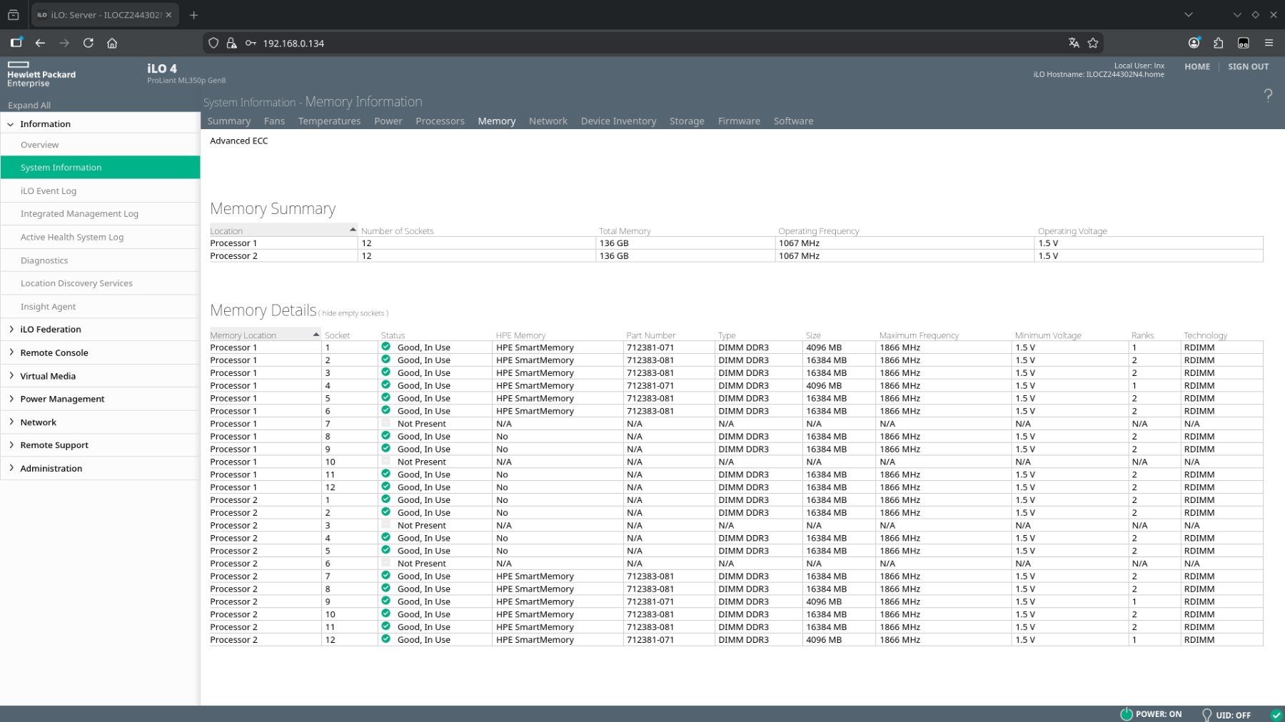 Hewlett Packard Server: HPE Proliant ML350p Gen8 NVME KI GPU Server m. NVIDIA – Usato da Wilchingen venduto da Joerdi 7