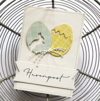 Stanzschablone Nr.905, Ostern, Eier 2er Set(Sizzix geeignet)