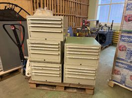 Lista 4er Schubladenstock für Werkbank 56x67x37cm