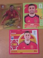 Topps EM 2024 Rodri SP Gold plus 2 Sticker