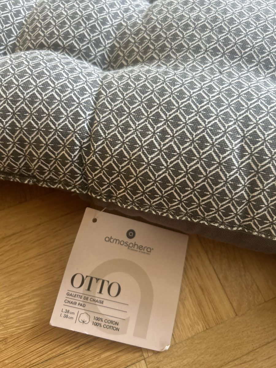 Cuscini: Coussin de chaise OTTO Atmosphere, 38x38cm – Nuovo (secondo la descrizione) da Carouge GE venduto da Emilynette 1