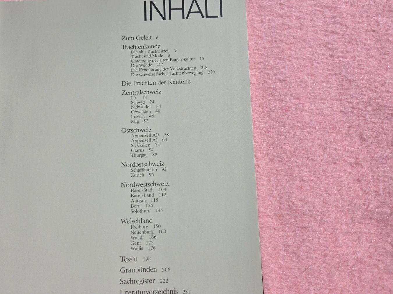 Libri: Trachten der Schweiz - 1978 – Usato da Hünenberg venduto da pma_dm5g 2