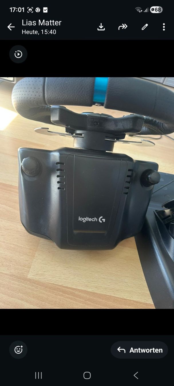 Logitech Controller: Lenkrad Logitec – Usato da Unterentfelden venduto da Miro-Lou 1