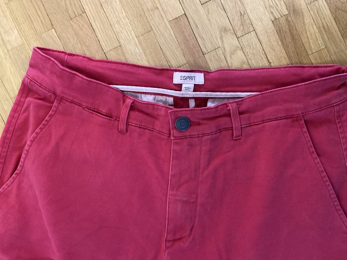 Esprit Hosen: Pantalons rouges ESPRIT taille 31/32 Straight – Neu (gemäss Beschreibung) aus Veyrier von sosozizou 4