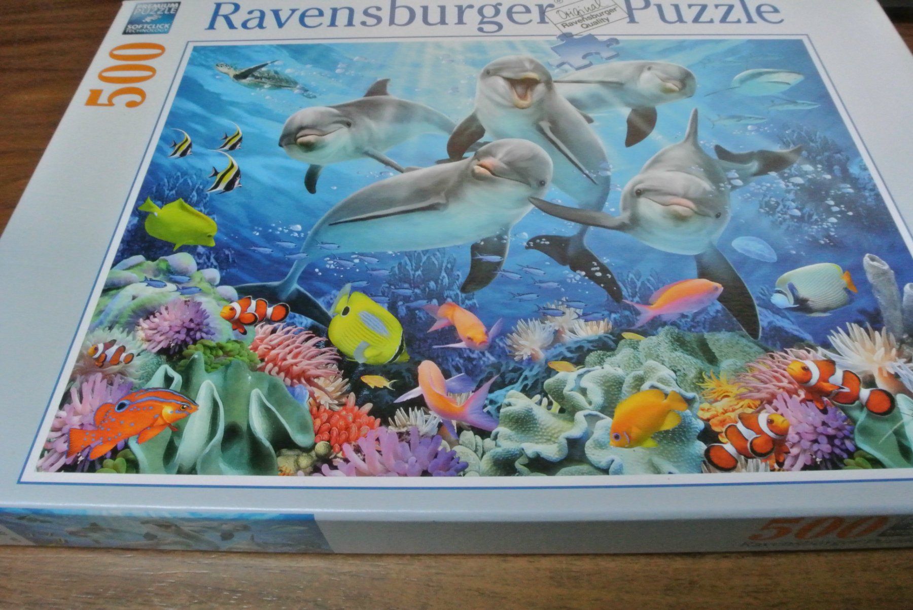 Ravensburger Puzzle: Ravensburger Puzzle Delphine, 500Teile – Nuovo (secondo la descrizione) da Rüschlikon venduto da CBPL 1