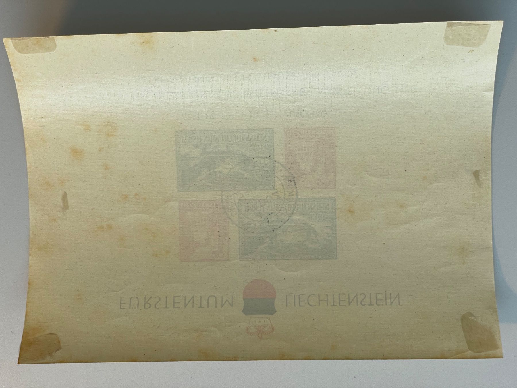 Tutti i francobolli: 1936, 2. Liecht, Briefmarkenausstellung, ET-Stempel – Usato da Küssnacht am Rigi venduto da SUOMIMASTER 1