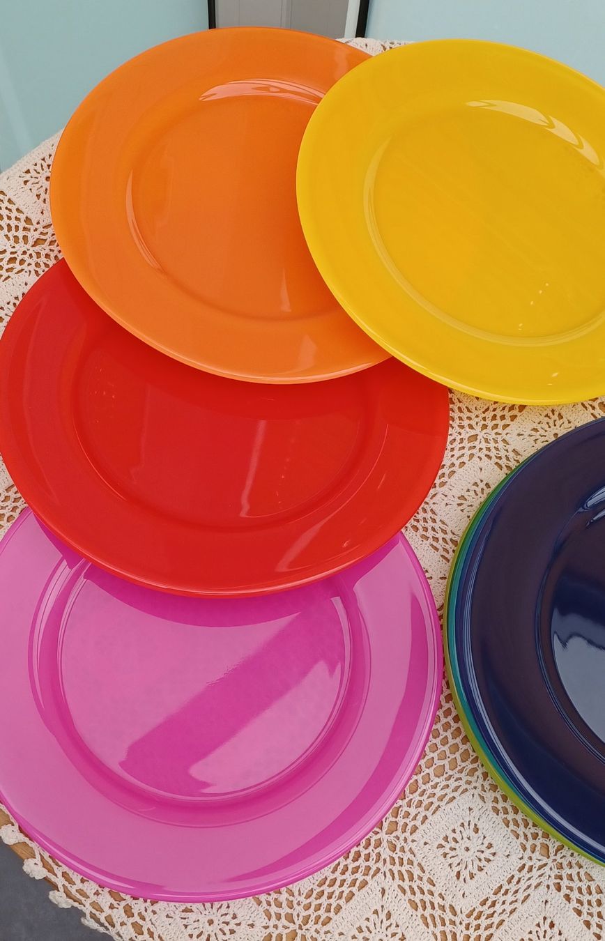 Piatti: 9 Platzteller aus Glas – Usato da Wädenswil venduto da Moninana 2