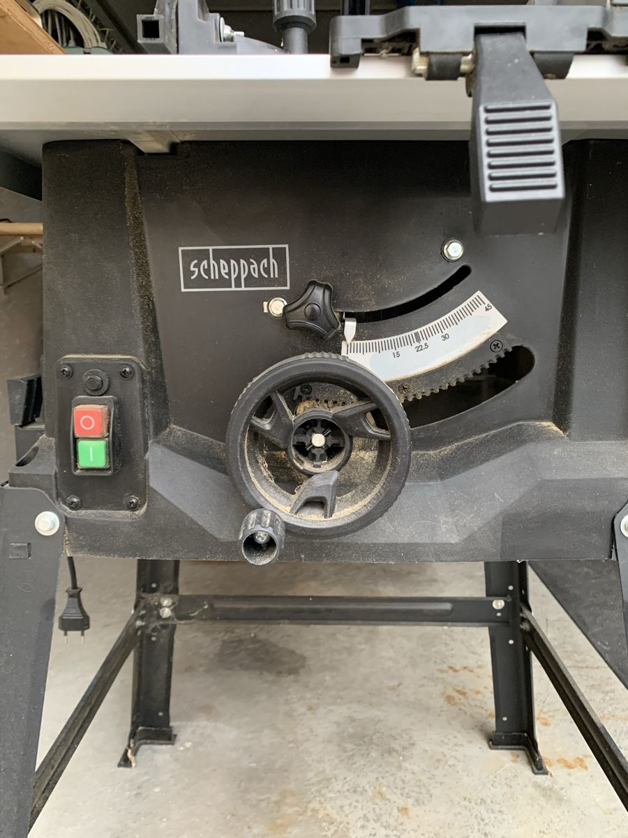 Scheppach Sägen: Tischkreissäge Scheppach HS100S – Gebraucht aus Plaffeien von Roebu3316 1