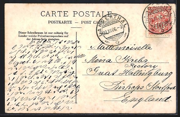 Cartes postales: AK Langenthal, Hinterberg mit Kirche – D'occasion à Berlin par bartko-reher 1