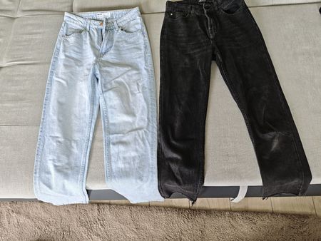 Kleider Set Jeans und Shirts Gr S