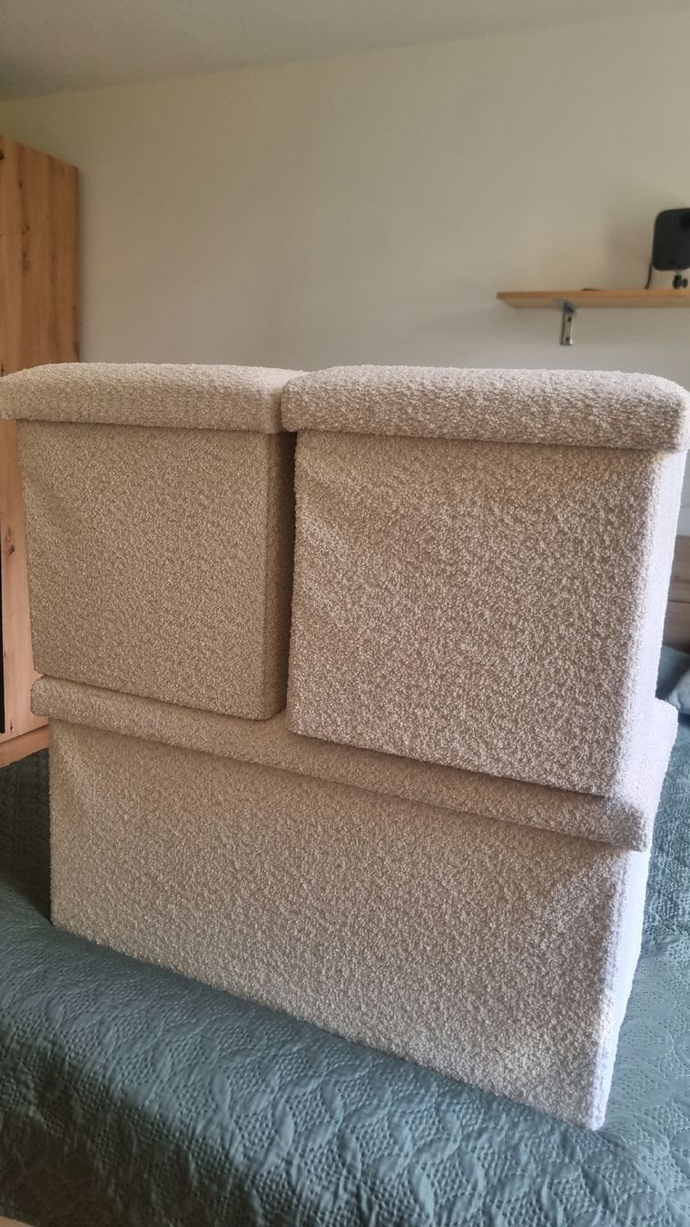 Coffres: Pouf pliable simple soana ivoire – Neuf (Voir description) à Bern par far_d65g 3