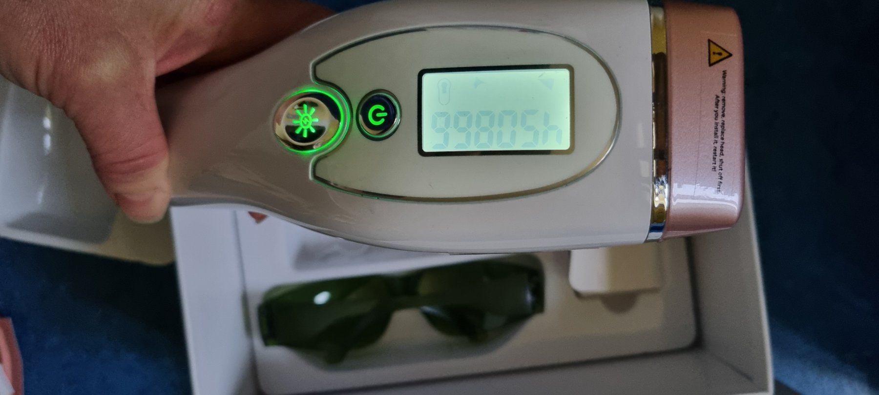 Epilatori: IPL Laser Haarentfernungssystem, Dauerhafte Haarentfernung – Usato da Büren zum Hof venduto da Habbi72 1