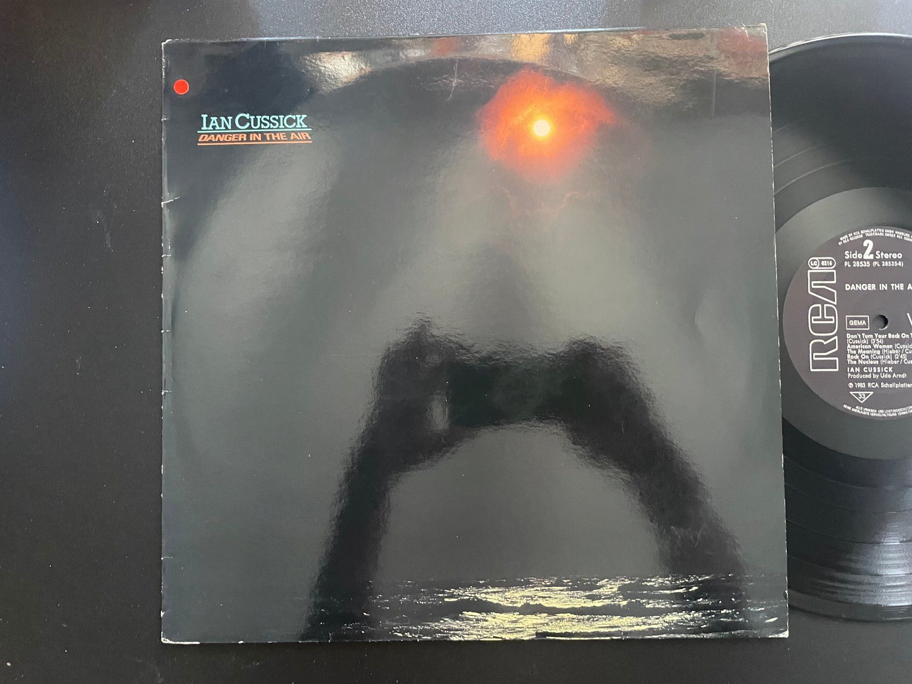 Dischi in vinile: Ian Cussick, Danger in the Air, D – Usato da Kleinlützel venduto da Vinylspezi