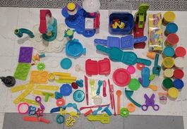 Play-Doh Set - Diverse Formen und Werkzeuge