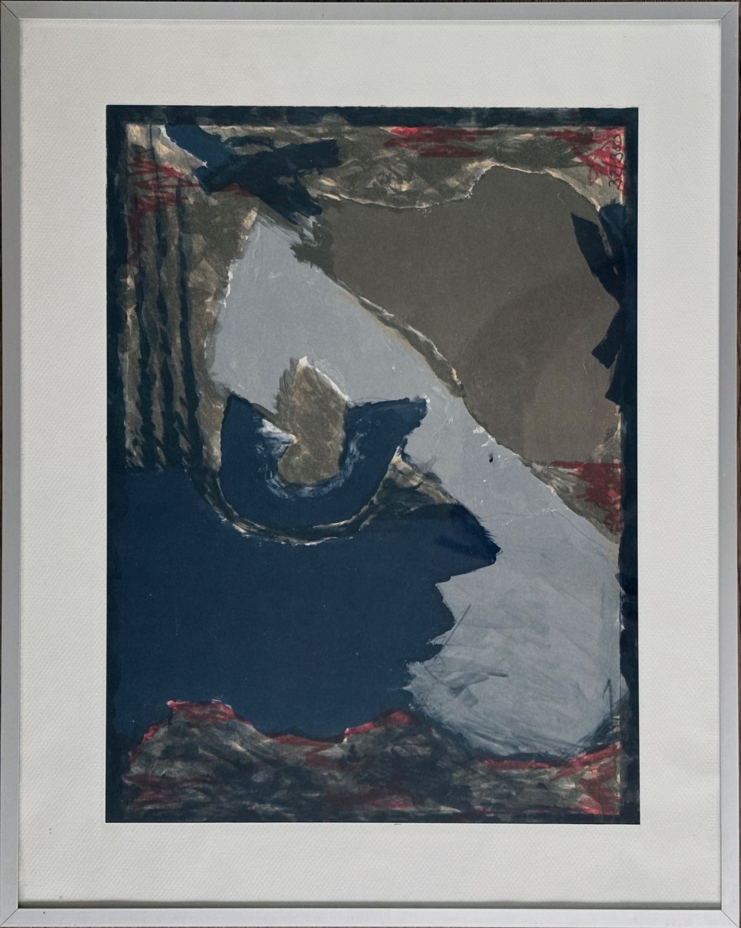 Dipinti: Gemälde/Collage H.C. Jenssen – Usato da Kyburg venduto da Timo57 2