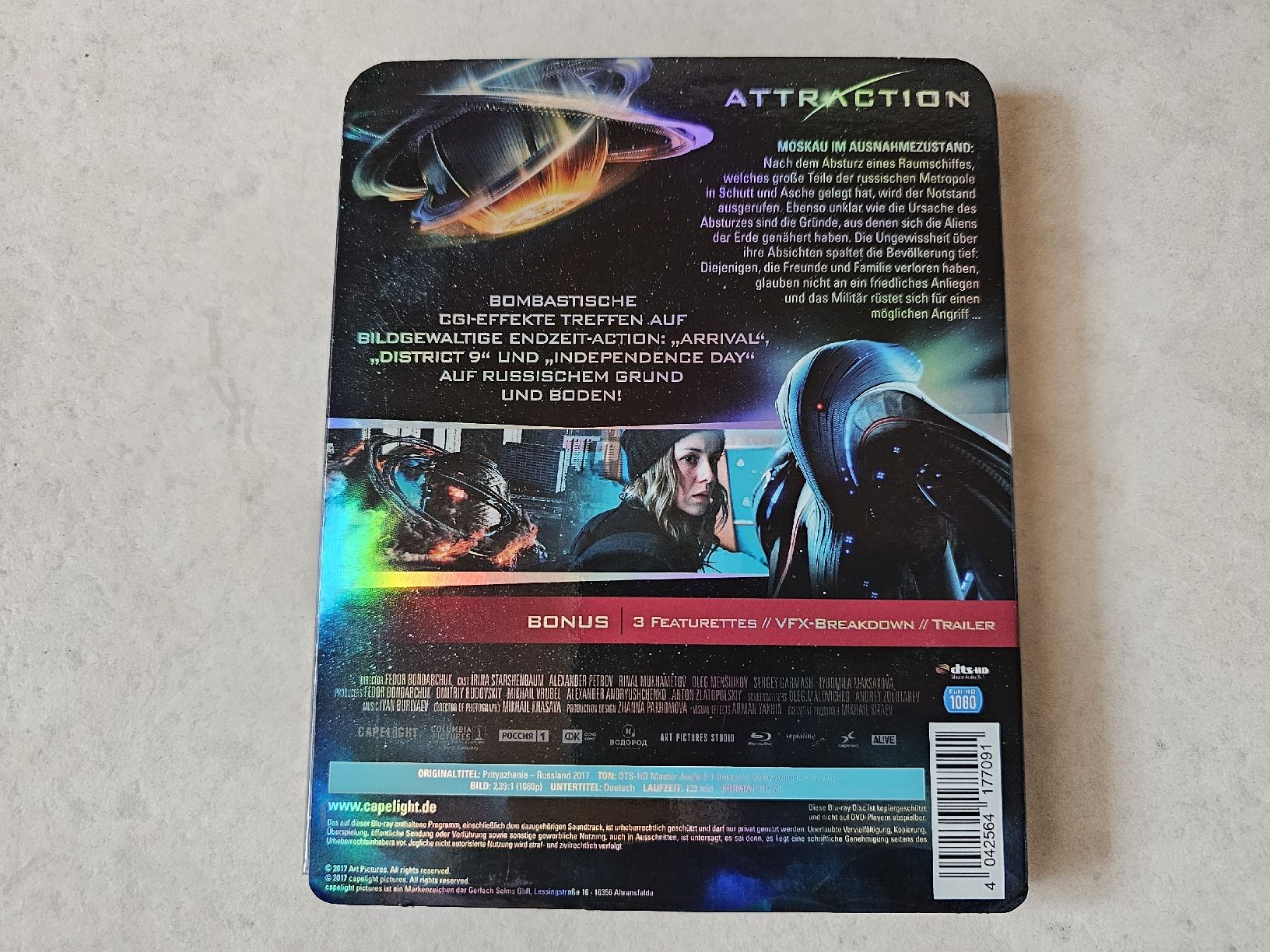 Tutti i DVDs: Attraction  /  Bluray – Usato da Schneisingen venduto da backstore24 1