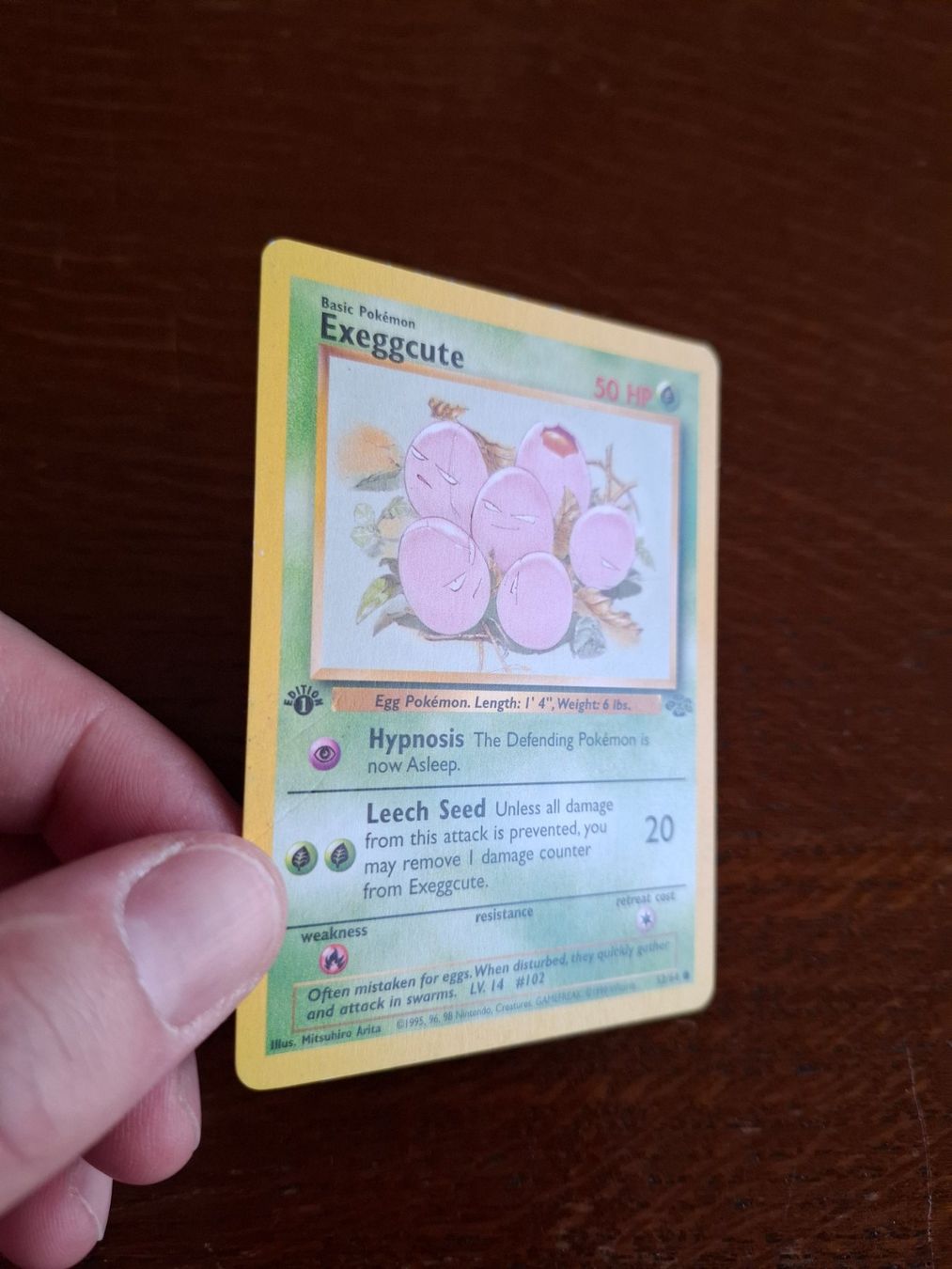 Pokémon Sammelbilder & Trading cards: Pokemon Exeggcute Jungle Set 1st edition 52/64 – Gebraucht aus Giornico von ale_lc8k 2