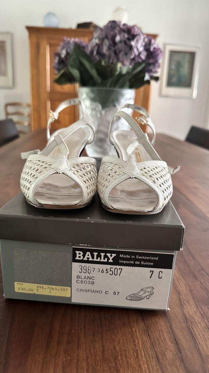 Bally Damenschuhe: Bally Vintage Rimchensandale. – Gebraucht aus Bern von HeinzHu 2