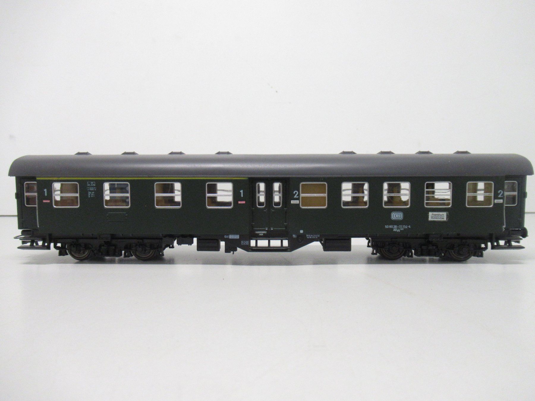 Roco Modellini di ferrovie: Roco 4252 Mitteleinstiegswagen 1./2.Klasse Deutsche Bahn DC – Usato da Basel venduto da mhmarken 2