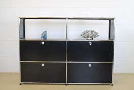 USM Sideboard in Schwarz, Lieferung möglich