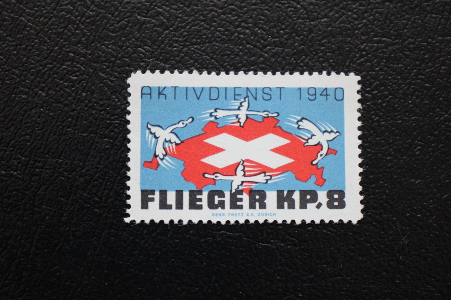 Tutti i francobolli: FLIEGER KP. 8 AKTIVDIENST 1940 – Usato da Wiedlisbach venduto da Hrudolfo