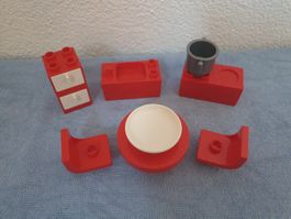 E34: Lego Duplo Küche Möbel rot