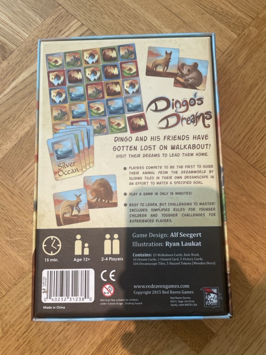 Giochi: Brettspiel Dingo's Dreams – Usato da Therwil venduto da rubininio 1
