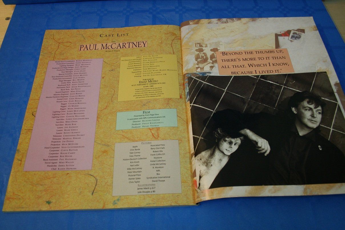 Libri: The Paul McCartney World Tour 1989 – Usato da Wettingen venduto da zibi137 9