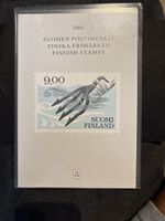 Timbres Finlandais 1984 Poisson avec Trident bon état