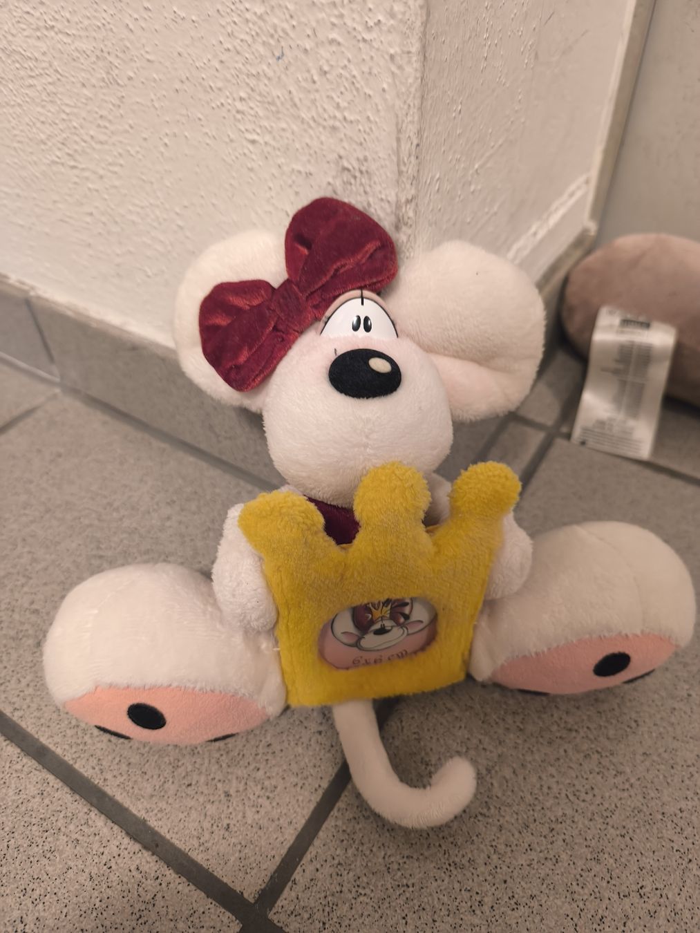 Jouets: Diddl mit Bilderrahmen Plüsch – D'occasion à Rickenbach Sulz par jadeprinzessin89
