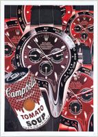 Death NYC Ed Pop Art Druck " Warhol Rolex Oyster Perpetual