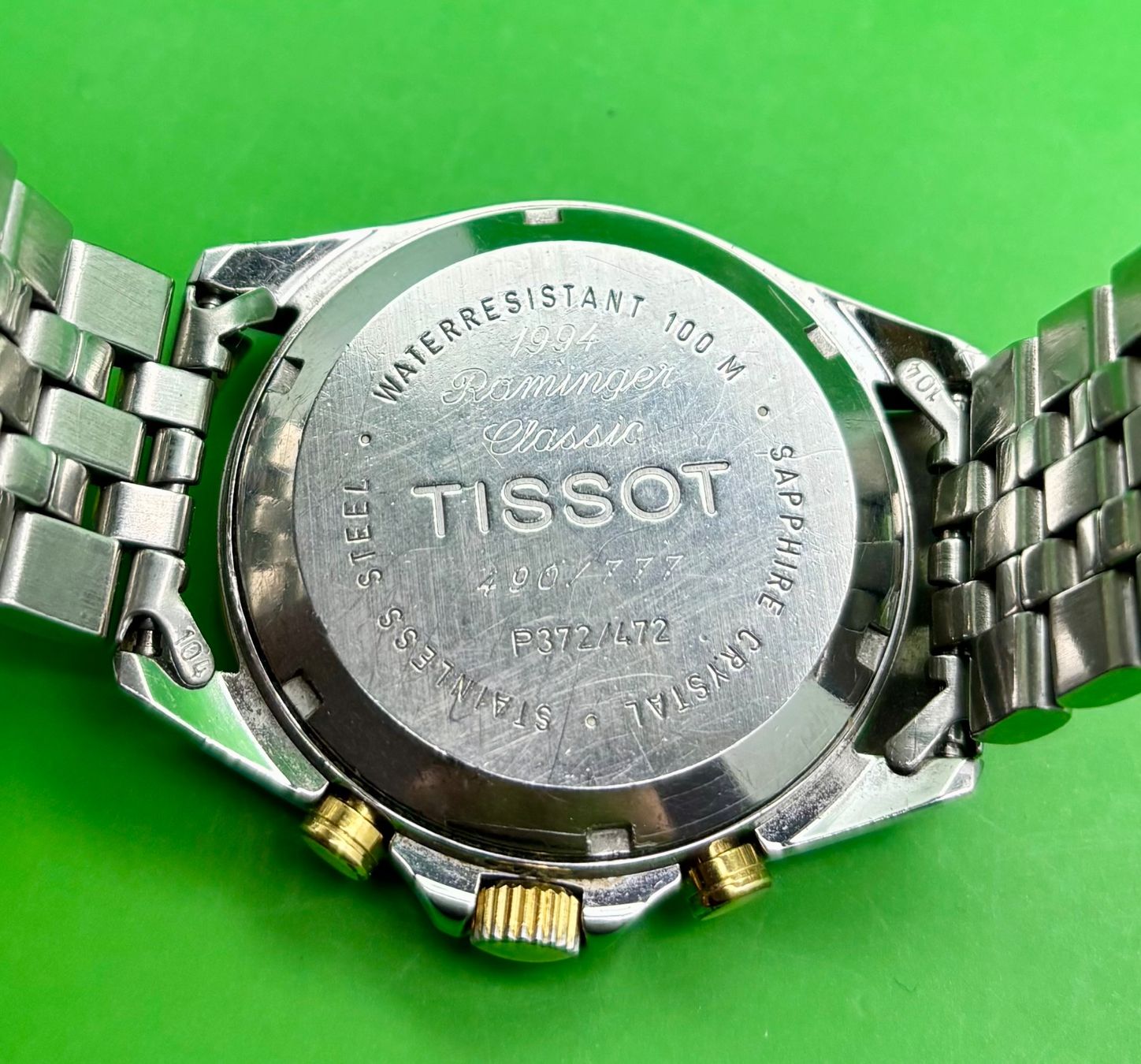 Tissot Orologi: TISSOT PR 100 CHRONOGRAPH ROMINGER CLASSIC – Usato da Rorschach venduto da ZeitWerk.10 9