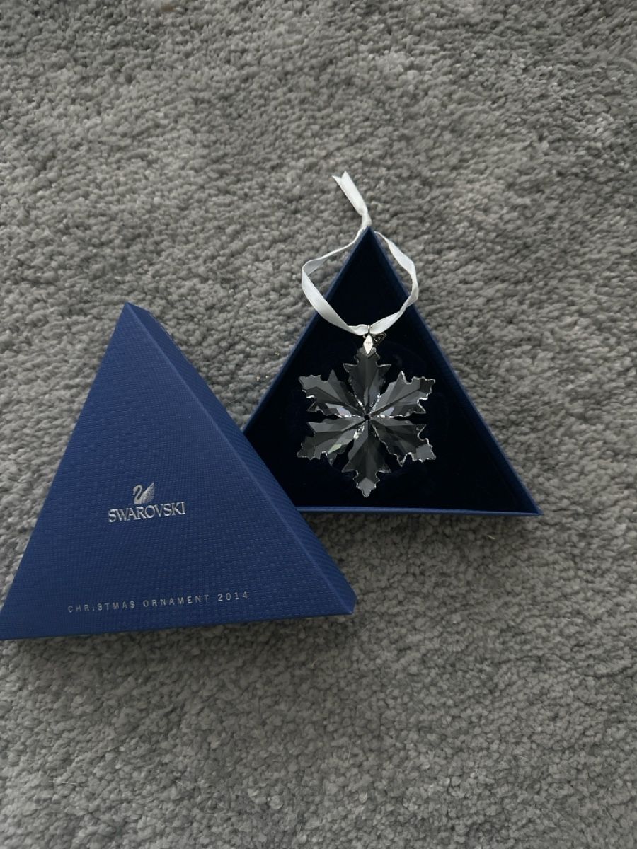 Swarovski Alle Dekorationen: Swarovski Schneeflocke Ornament 2014 – Neu und originalverpackt aus Wangen SZ von Jaay_Sky