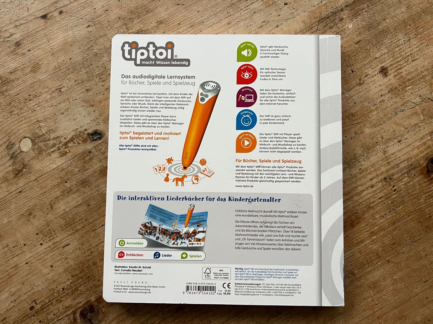 Bücher: tiptoi - Tip Toi meine schönsten Weihnachtslieder – Gebraucht aus Ennetbaden von mapa05 1