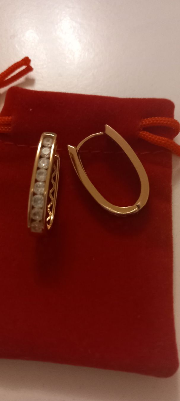 Orecchini pendenti & Orecchini a lobo: Creolen Rosé Farbe 2,5 cm – Nuovo (secondo la descrizione) da Balsthal venduto da Marica75 4