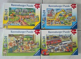 NEU 4*2*24 Ravensburger Puzzle