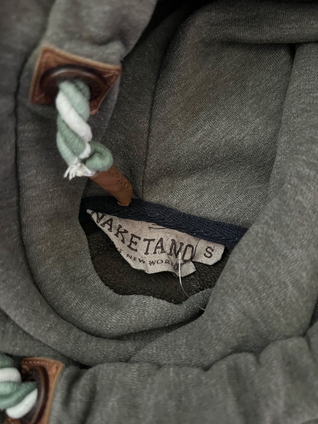 Naketano Maglioni & Felpe: NAKETANO KLEID ODER LONGPULLOVER GRÜN GR S – Usato da Basel venduto da theo-g77 1