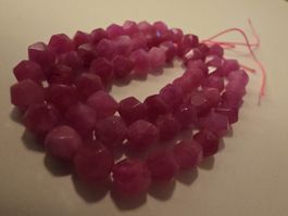 Turmalin rosa facettiert 6mm. Strang