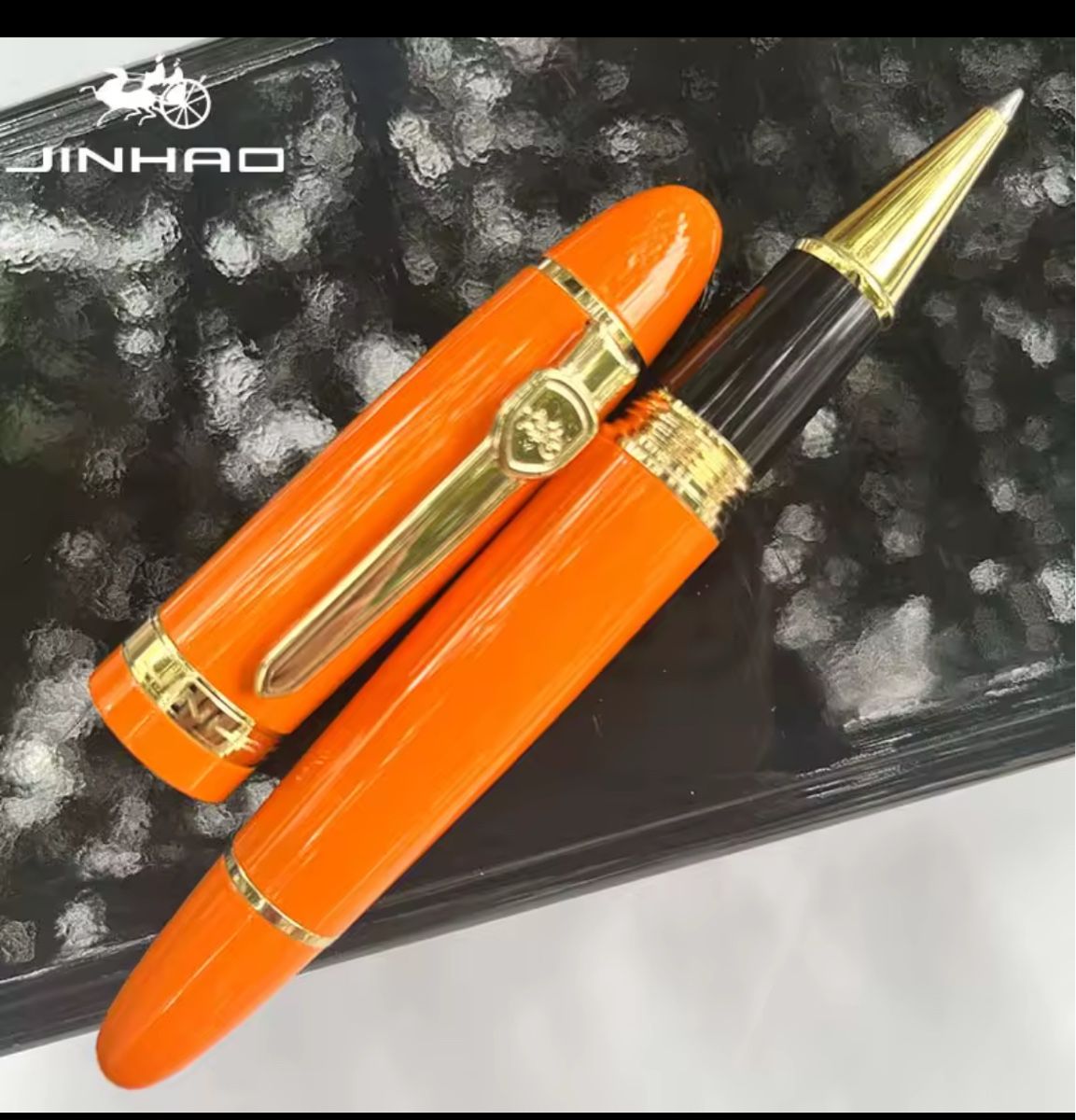 Penna & Evidenziatori: Jinhao 159 Rollerball Orange Gold – Nuovo e nell'imballaggio originale da Kloten venduto da digi-Galaxy 2