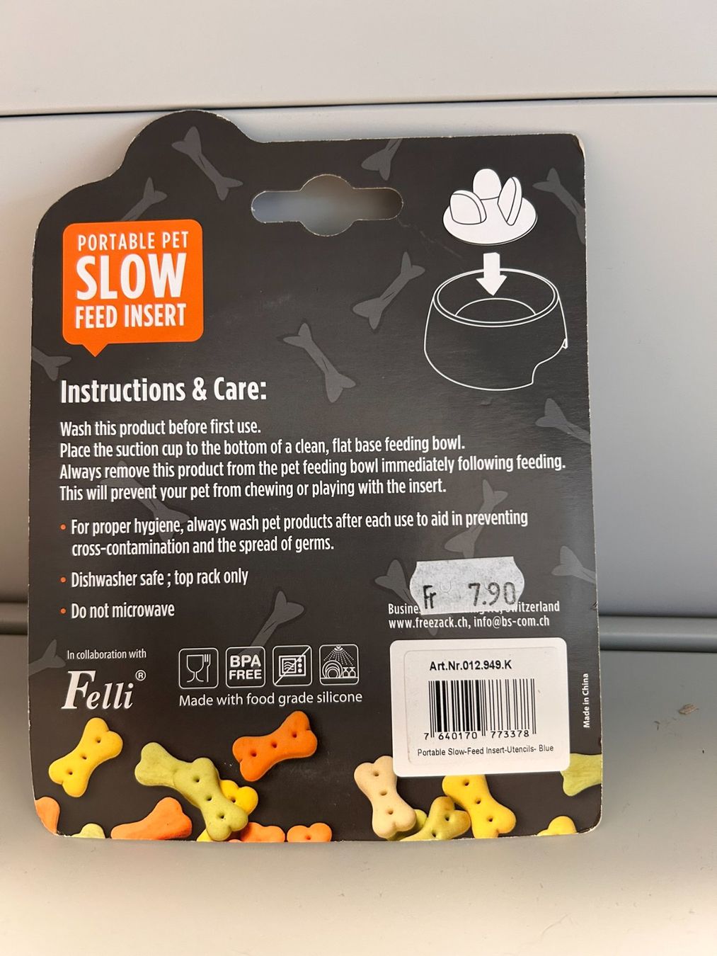 Mangimi: +NEU+OVP Freezack Slow Feed Insert – Nuovo e nell'imballaggio originale da Rheinfelden venduto da pmc_2dlg 1
