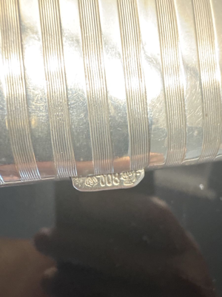 Sonstige Tabakwaren: Wunderschönes Zigarettenetui / 800er / Silber / um 1926 – Gebraucht aus Rüthi (Rheintal) von vla_859r 4