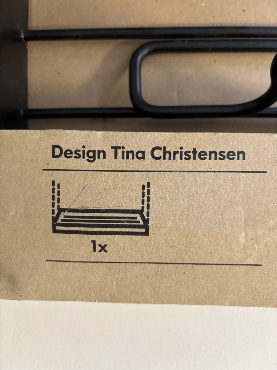 Ikea Scaffali: Kroken Pfannenhalter – Nuovo e nell'imballaggio originale da Uzwil venduto da Terry23 1