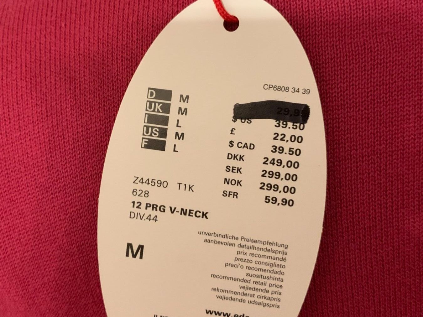 Esprit Maglioni & Felpe: ESPRIT Damen Strick Pullover, Gr. M, Dunkelpink, NEU – Nuovo e nell'imballaggio originale da Worb venduto da farben20zauber 3