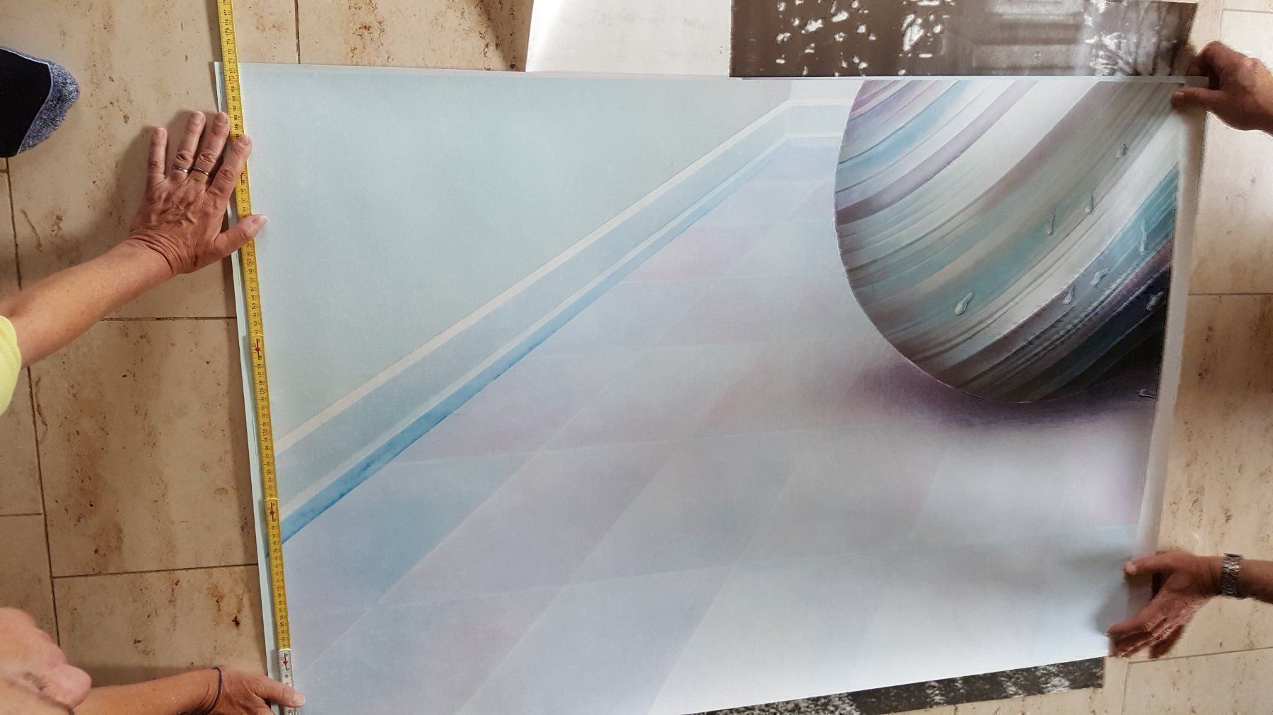Foto & Immagini: Schnäppchen: vollständiges 4 teiliges Wandbild neu – Nuovo e nell'imballaggio originale da Hondrich venduto da Ebro01 2