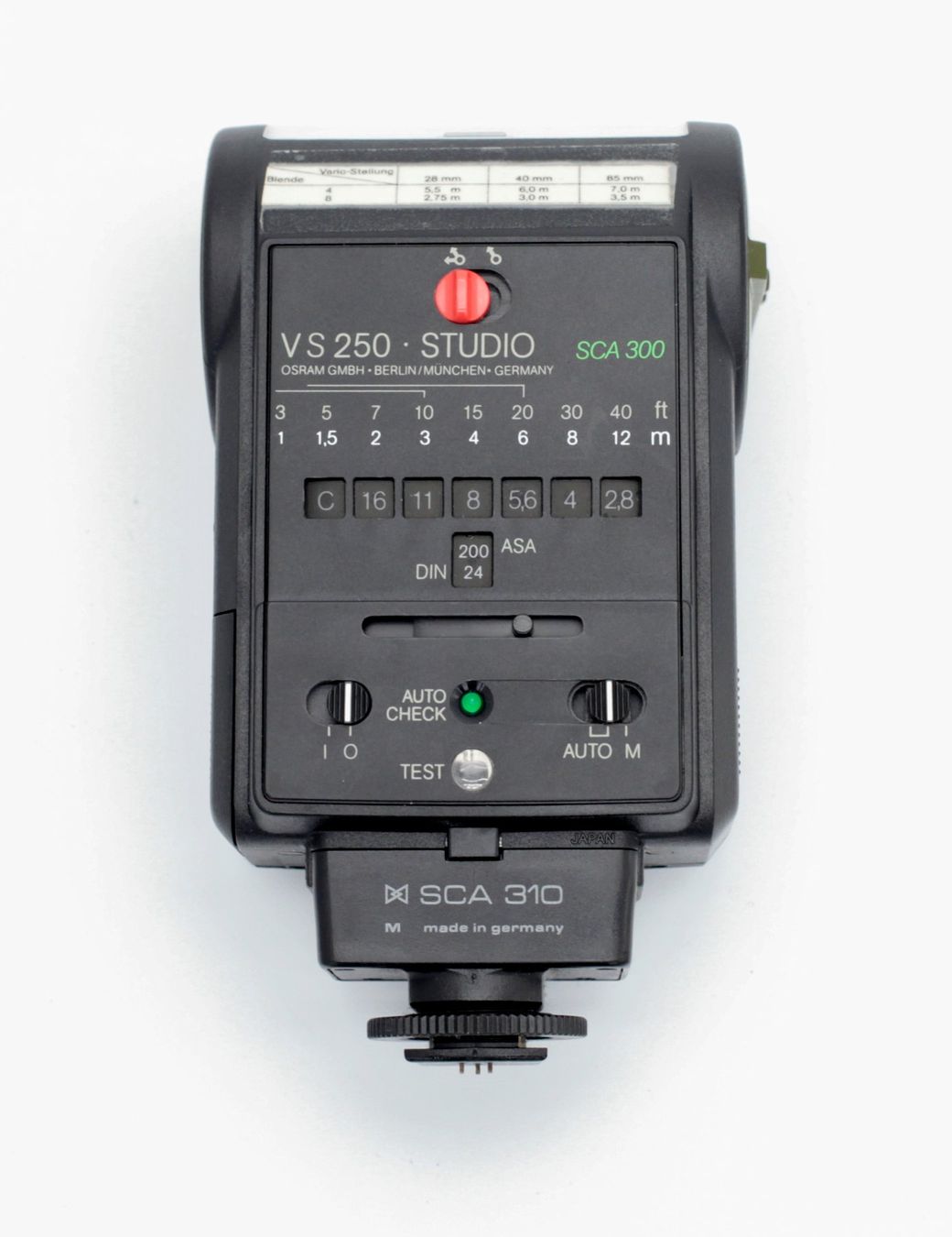 Osram Flash: Osram VS 250 Studio vario Blitzgerät top Zustand – Usato da Birsfelden venduto da Waldbrettspiel 1